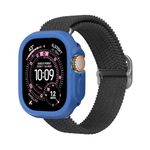 RHINOSHIELD Bumper Case Compatible with Apple Watch Ultra 3/2 / Ultra (49mm) | Slim Protective Case, Lightweight and Shock Absorbent - Cobalt Blue