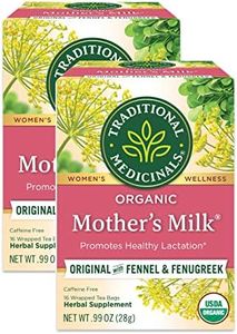 Traditional Medicinals Teas Organic Mother's Milk Herbal Tea, 32 Count