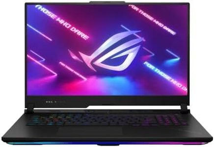ASUS ROG Strix Scar 17 G733PY Laptop | 17,3" 2,5k 240Hz/3ms 16:9 IPS Display | AMD Ryzen 9 7945HX3D | 32GB RAM | 1TB SSD | NVIDIA RTX 4090 | Win11 Home | QWERTZ | Off Black