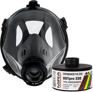 Mira Safety CM-I01 Gas Mask and DotPro 330 CBRN and Industrial Filter