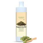 Young Chemist Pure Pumpkin Seed Oil Cold Pressed - 500ml, Boost Hair Growth, Nourish Face & Edible for Healthy Cooking