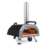 Ooni Karu 16 Multi-Fuel Outdoor Pizza Oven – Wood Fired and Gas Pizza Oven – Outdoor Cooking Pizza Maker - Tabletop Pizza Oven For Authentic Stone Baked Pizzas