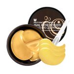 [MIZON] SNAIL REPAIR GOLD EYE GEL PATCH (x60) Firming & Hydrating Eye Treatment with Snail Mucin & Gold – Helps Reduce Dark Circles, Puffiness & Fine Lines – Korean Skincare