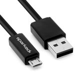 SPARKED UE Boom Charger Micro USB Charger Cable for Logitech Ultimate Ears WONDERBOOM 1, 2 & 3, MEGABOOM 3, BOOM 2 & 3, MEGABLAST, BLAST, ROLL 1 & 2 Wireless Speaker, Replacement Charging Lead Wire UK