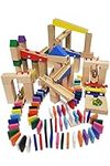 Calmado - 200 pcs Marble Run Wooden