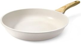 GiPP Nonstick Skillet Frying Pan,Wh