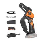 WORX WG324 20V Power Share 5” Cordless Pruning Saw (Battery & Charger Included)