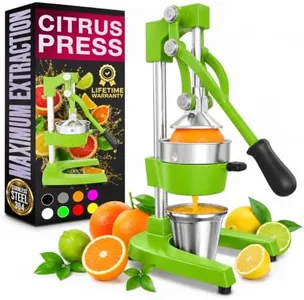Cast Iron Juicer Hand Press, Manual Juicer, Heavy-Duty Squeezer