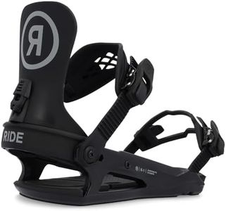 Ride Snowboard Bindings K-1 Black for Kids (S (4-8))