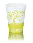 Compostable Paper Cups: Pack of 50-8oz (227ml) or 12oz (340ml) Eco Friendly 100% Compostable Single Wall Paper Coffee Cups (8oz (227ml) 50 Pack)