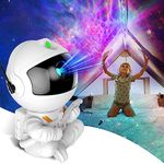 Niwlix Astronaut Galaxy Projector Light with Remote Control, Night Lights for Kids Room Bedroom Gift Night Lamp Gaming Room, Home Party, Birthday Gifts (Guitar)