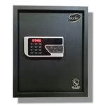 Maxwel Safe (40 Litres) Digital Electronic Lock Box | Home Safe with Keypad for User Pin | Keys for Emergency