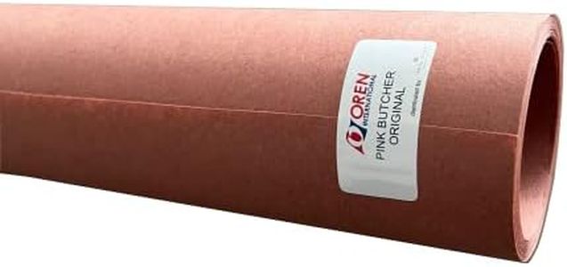 Oren Pink Butcher Paper - 10 m x 61 cm - Original Butcher Paper USA - Meat Paper for Smoker, Brisket & BBQ - Heat Resistant Grill Paper as Aluminium Foil Alternative - BBQ Accessories