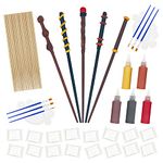 Magic Wizard Wand Making Kit DIY Craft Set for Kids Adult Make Your Own Wands Birthday Party Gift 45-Piece