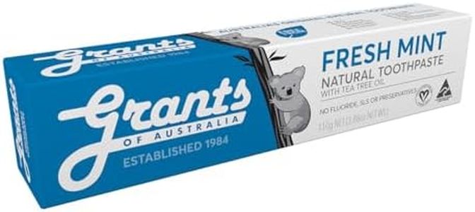 Grants of Australia - Natural Toothpaste Fresh Mint with Tea Tree Oil - 3.85 oz.