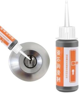 Graphite Lock Lubricant | Door Hinge Grease Graphite Powder | Lock Grease Squeaky Door Oil, Lubricating Oil Door Hinge Lubricant, 2 fl oz Liquid Graphite Puchen