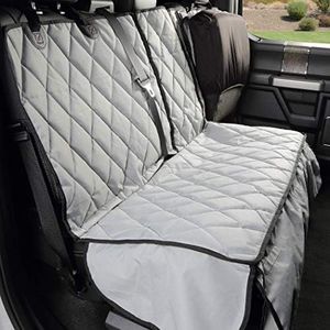 4Knines Dog Seat Cover for Trucks - Designed specifically for Crew Cab, Back Seat Protection, Pet Cover Hammock, Durable Car Seat Cover for Dogs, Fits Full Size 4 Door Trucks
