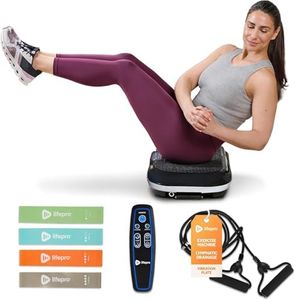 B07P5GV3VXLifePro Waver Vibration Plate Exercise Machine - Whole Body Workout Vibration Fitness Platform w/ Loop Bands - Home Training Equipment for Weight Loss & Toning