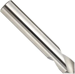 YG-1 - 0161L High Speed Steel NC Spotting Drill Bit, Uncoated (Bright), Straight Shank, Slow Spiral, 90 Degree, 1/4" Diameter x 2.76" Length (Pack of 1)