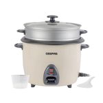 Geepas Rice Cooker & Steamer with Keep Warm Function, 2.2L | 900W, Automatic Cooking, Non-Stick Inner Pot | Easy Cleaning, Make Rice & Steam Healthy Food & Vegetables Includes Measuring Cup & Spatula