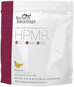 Bariatric Advantage High Protein Meal Replacement Drink Mix - Protein Powder Whey Isolate for Gastric Bypass & Sleeve Gastrectomy Patients - 28 Servings with 27 g Protein - Banana - 43.46 oz
