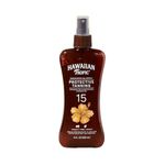 Hawaiian Tropic Sunscreen Protective Tanning Dry Oil Broad Spectrum Sun Care Sunscreen Spray - SPF 15, 8 Ounce