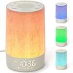 LIORQUE Sunrise Alarm Clock Wake Up Light with 30 Soothing Sounds &10 Wake Up Tones, Bedside Digital Alarm Clocks Mains Powered, Night Light for Kids Adults, White Noise Machine for Sleeping
