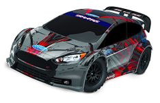 Traxxas Automobile Vehicle 1/10 Scale Remote Control AWD Ford Fiesta ST Rally Race Car with TQ 2.4GHz Radio