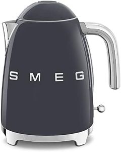 50’s Style Jug Kettle, Soft Opening, 360 Swivel Base, Anti-Slip Feet, 300W, 1.7L, Slate Grey