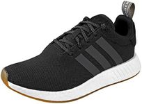 adidas Originals Men's NMD_R2 Running Shoe, Black/Utility Black/Trace Cargo, 11
