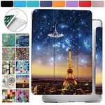 DuraSafe Cases for iPad Air 2nd Generation 9.7 inch 2014 Printed Case A1566 A1567 MGKM2HN/A MH182HN/A MGKL2HN/A MGTY2HN/A MH1J2HN/A MGTX2HN/A MH2V2HN/A MH2W2HN/A MH2U2HN/A MH2N2HN/A - Paris Night