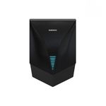 Euronics® PHD501 Automatic High-Speed Hand Dryer | Polycarbonate ABS Body (Black) | 1000W Power, 90 m/s Air Speed, HEPA Filter, Energy Efficient & Durable | ISI & BIS Certified