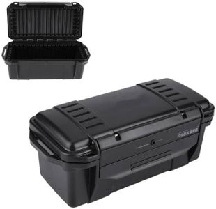 Estuche de supervivencia impermeable, Estuche de almacenamiento de supervivencia con caja sellada impermeable a prueba de golpes y presión al aire libre para acampar, navegar, pescar(200*98*82mm)