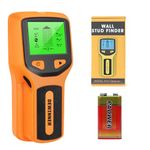 DEWINNER 5 in 1 Wall Detector Metal Detector Wall Detector with LCD Screen Amount Detector, Wall Scanner for Locating Metals, Wooden Dowels, AC Electrical Cables