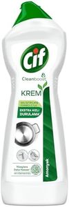 Cif Cream Ammonia Oil Surface Cleaner, Kitchen & Bathroom Lemon | 500ml Pack of 2