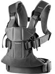 BabyBjörn Baby Carrier One, Woven, Denim Grey/Dark Grey
