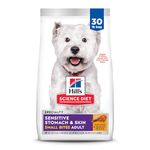 Hill's Science Diet Adult Sensitive Stomach & Skin Small Bites Dry Dog Food, Chicken Recipe, 30 lb Bag