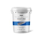 Tapel 2-Part Epoxy Floor Coating Kit – Self-Leveling High Gloss Finish, Chemical & Abrasion Resistant Concrete Sealer for Garage, Basement & Workshop – 4L Covers 20 m² (ONE COAT), Slate Grey