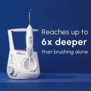 Waterpik Ultra Water Flosser – White Electric Oral Irrigator