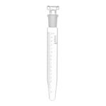 Centrifuge Tube with Glass Stopper, 15ml - Borosilicate 3.3 Glass, Conical Shape, Ungraduated - Eisco Labs