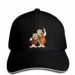 Retro Baseball Cap New Flintstones Retro Cartoon Men S Graphic Snapback?hat?Peaked Birthday Gifts