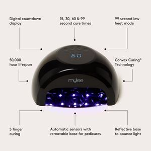 Mylee Gel Nail Polish LED Kit – Professional Manicure Set