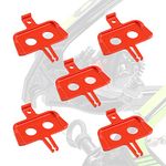 5 PCS Hydraulic Disc Brake Pads Spacer, Bicycle Hydraulic Disc Brake Pads Protection, Bicycle Brake Spacer MTB Disc Brakes Bicycle Parts Bicycle Brake Spacer, Mountain Road Bike Disc Brakes Parts Spacer Oil Disc Protector