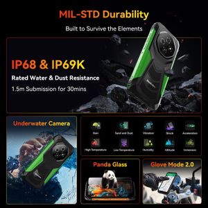 Blackview Fort 1 Rugged Smartphone – Waterproof, 128GB, Dual SIM