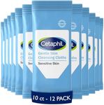 Cetaphil Face And Body Wipes, Gentl