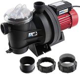 Arebos Swimming Pool Pump 800 W | Filter Pump | Circulation Pump | Pool Pump | Low-Noise | up to 15,000l/h