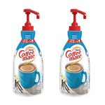 Coffee Mate Liquid Coffee Creamer, Lactose Free, French Vanilla, No Refrigeration, 1.5 Liter Pump Bottle (2-Pack)