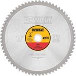 DEWALT DWA7747 66 Teeth Heavy Gauge Ferrous Metal Cutting 1-Inch Arbor, 14-Inch Silver