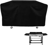 Griddle Cover for Royal Gourmet GD401 4 Burner Flat Top Grill Griddle Combo, Grill Cover for Royal Gourmet Gas Grill Combo Griddle GD402 GD403, 600D Waterproof Heavy Duty Outdoor