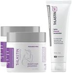 TriLASTIN Maternity Stretch Mark Prevention Cream (4oz) Bundle with Hydro-Thermal Accelerator (3oz) | Pregnancy Must-Have | Safe and Hypoallergenic Gift for First-time Moms | 2 Month Supply